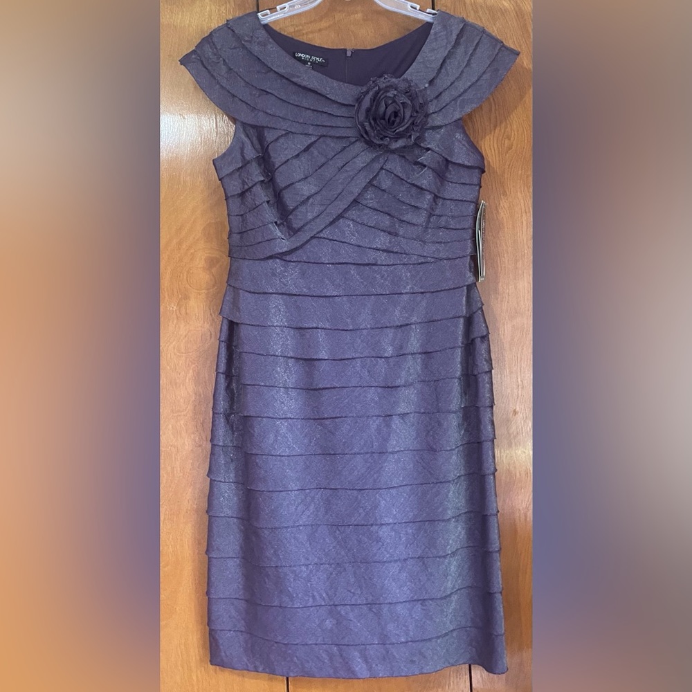NWT - London Style Nights Tiered Dress